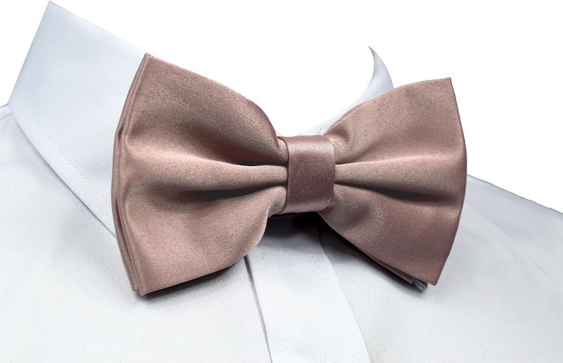 Trilece Bow Ties for Men - Men's Solid Pretied Bowties for Formal Wear - Adjustable Bow Tie - Bow ties for Woman - Image 1
